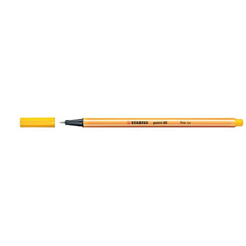 Fineliner Stabilo Point 88® 0,4 mm giallo 88/44